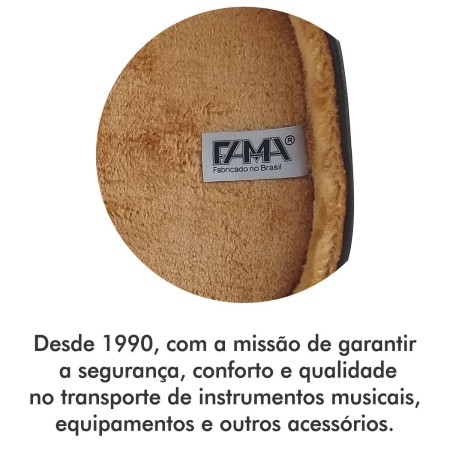 Case para Violão Folk (Pelúcia Caramelo) - Image 5