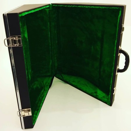 Case para Acordeon 120 baixos Reduzido (Pelúcia Verde) - Image 3